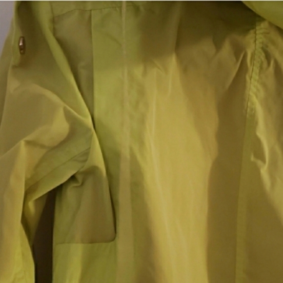 Trina Turk Anorak Hamptons Neon Yellow Jacket Size small - Picture 6 of 9